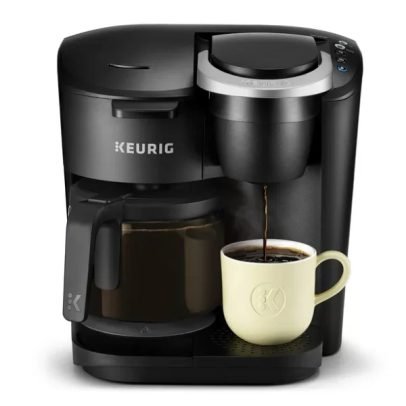 ماكينة صنع القهوة إسينشيالز بلاك ذات الخدمة الواحدة K-Cup، أسود☕